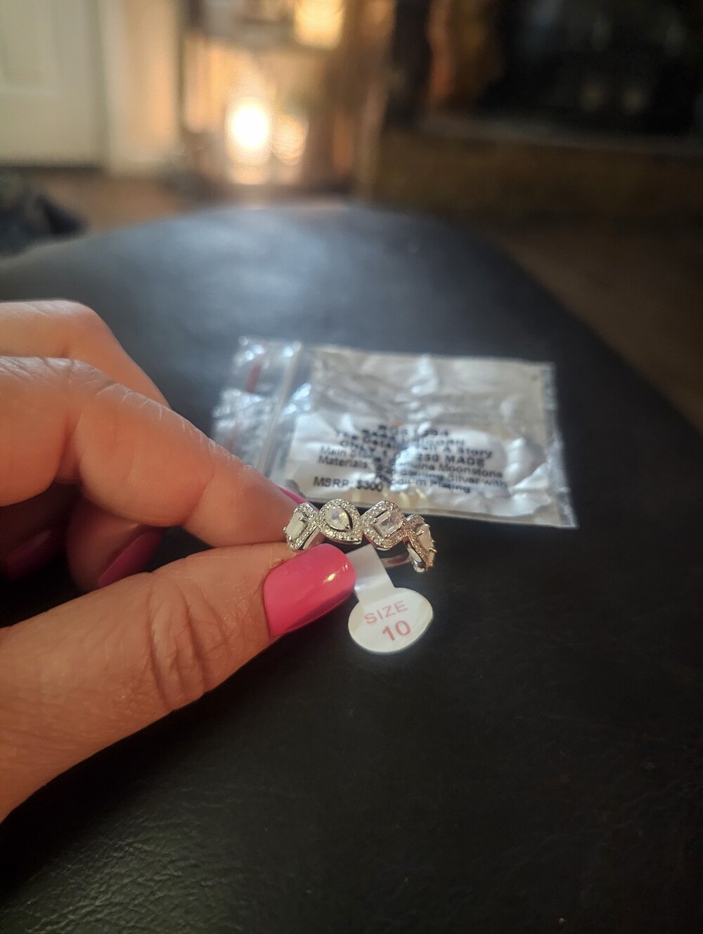 Bombparty RARE UNICORN ring The Details Tell A Story NIB Size 10
